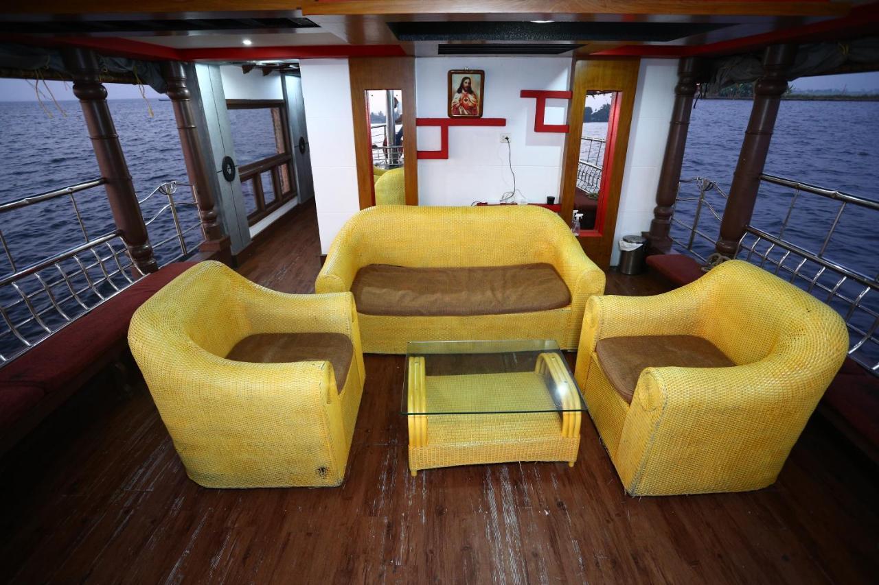 Friends Cruise, Nightstay Houseboat Alappuzha Exteriör bild